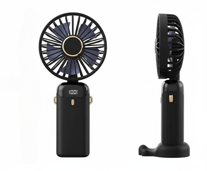 Smart Portable Fan with Digital Display
