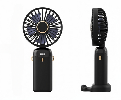 Smart Portable Fan with Digital Display