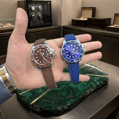 Luxe Brown Quartz Watch