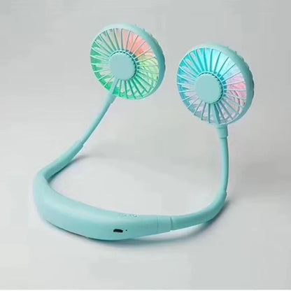 Portable Neck Fan – Hands-Free Cool Breeze