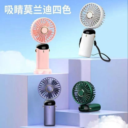 Smart Portable Fan with Digital Display
