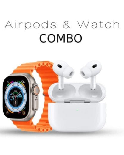 i20 Ultra Max Suit – Smart Watch & Earbuds Combo