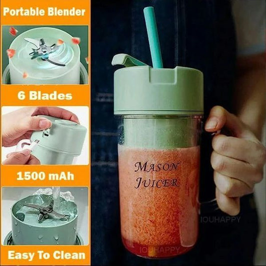 Portable Mini Juice Blender Bottle