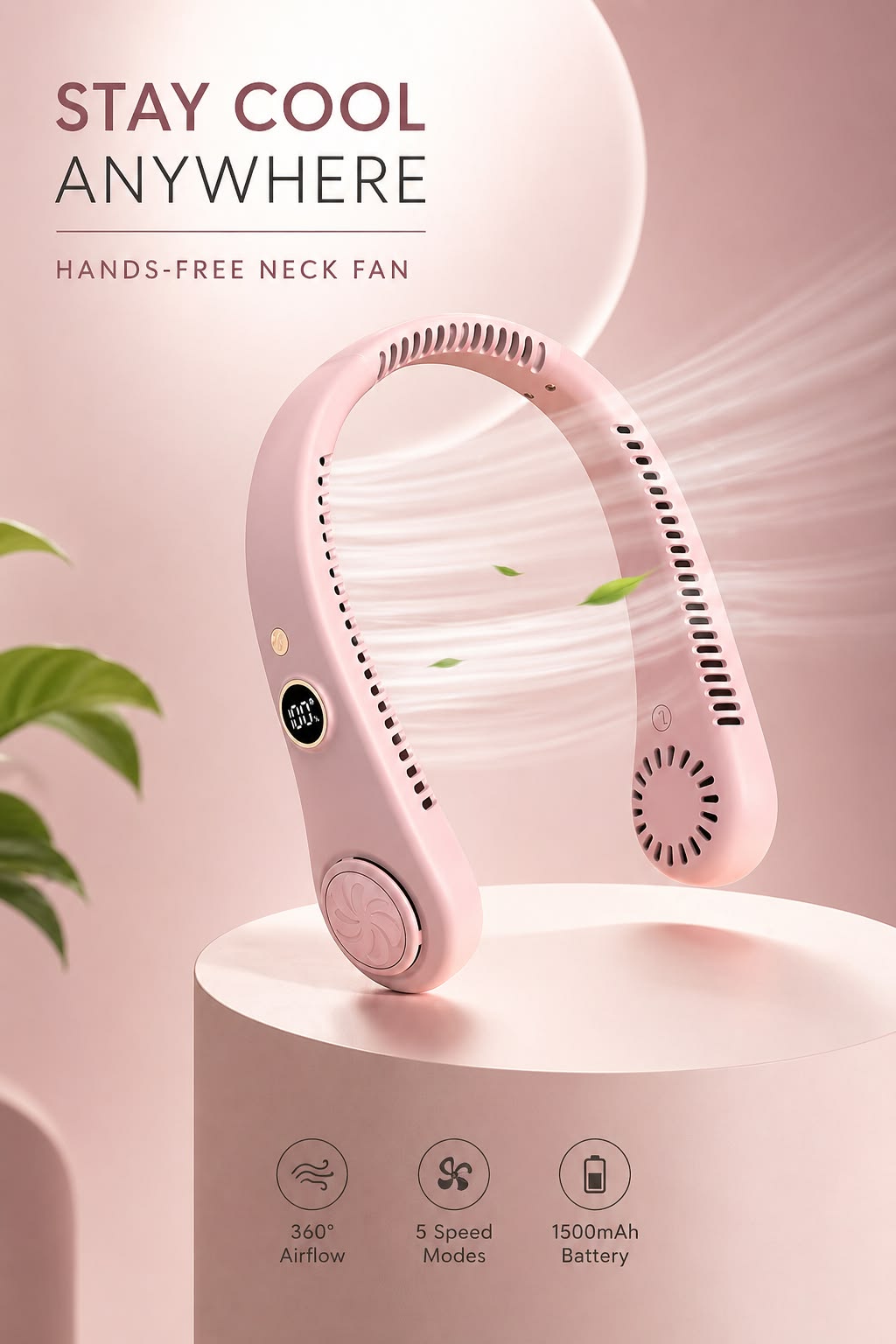 Portable Neck Fan